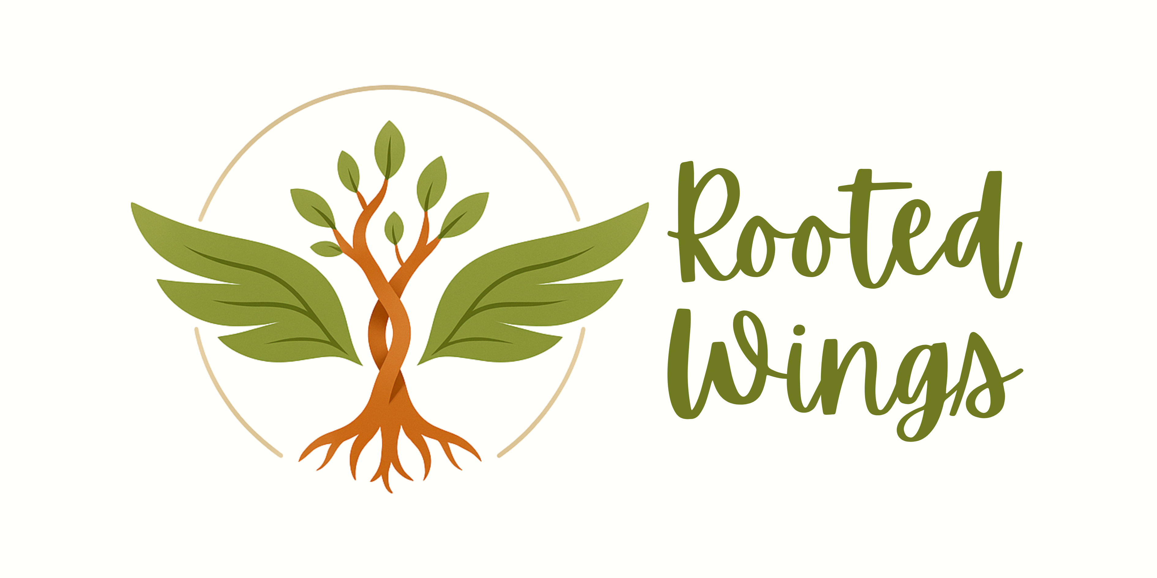 Rooted Wings Logo
